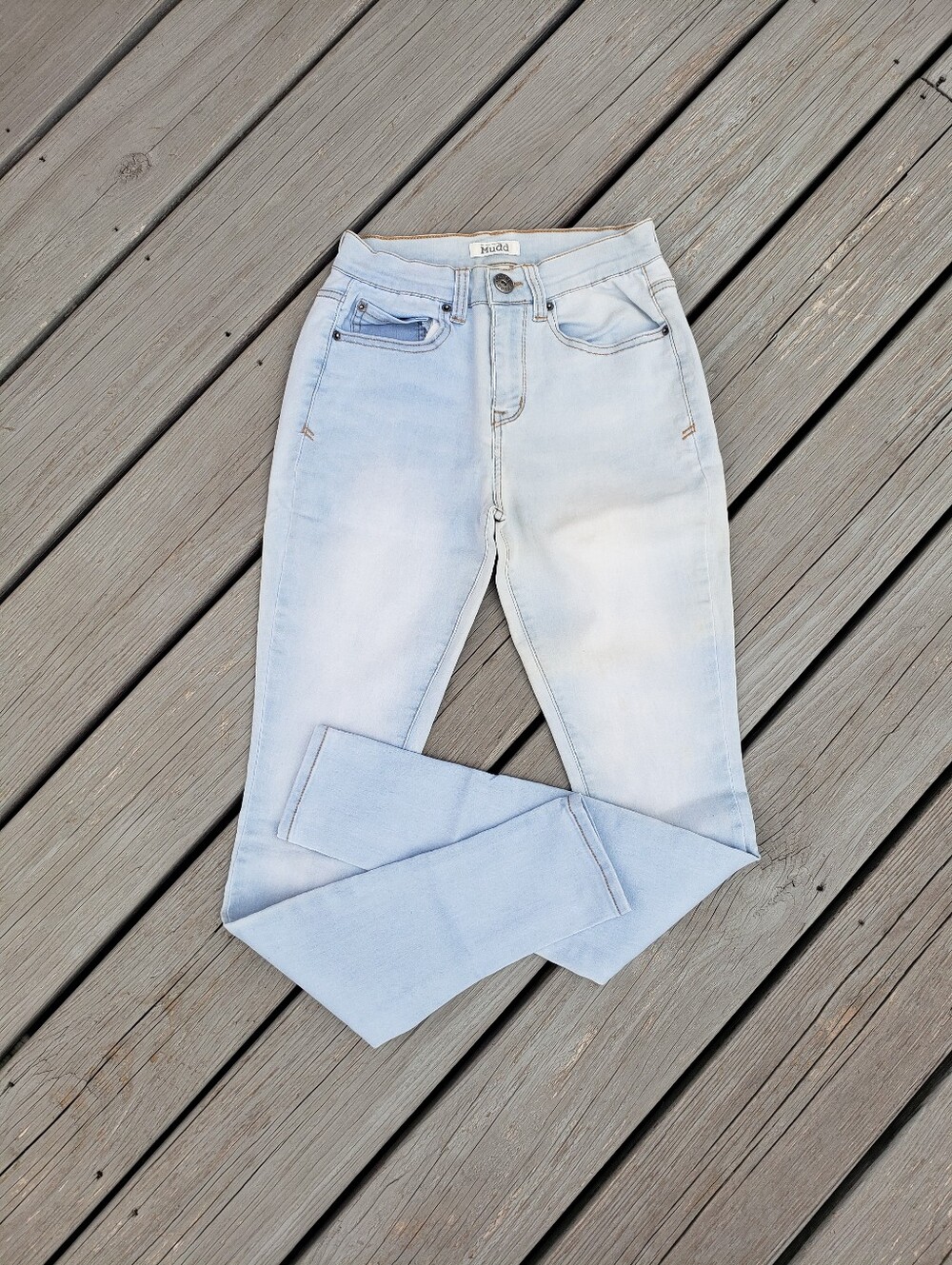 Mudd Light Blue Skinny Jeans Size 1